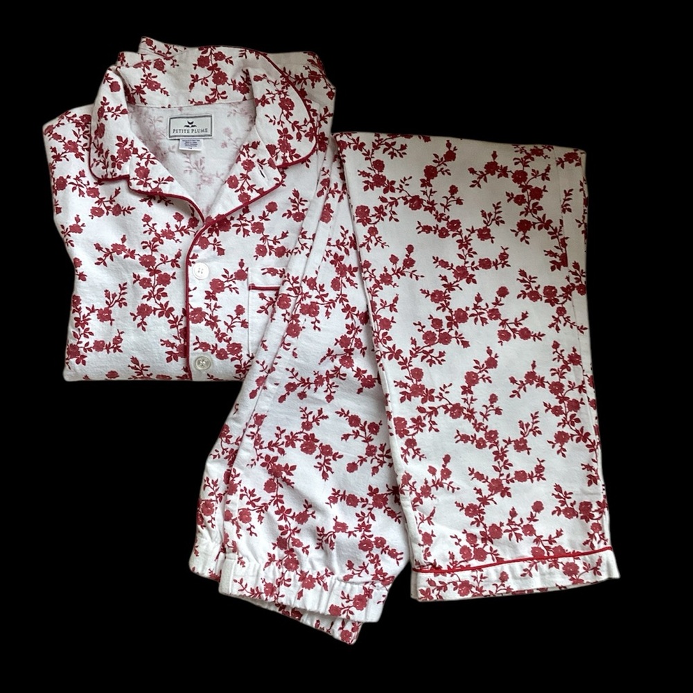PETITE PLUME -  Rose & Vine Pajamas